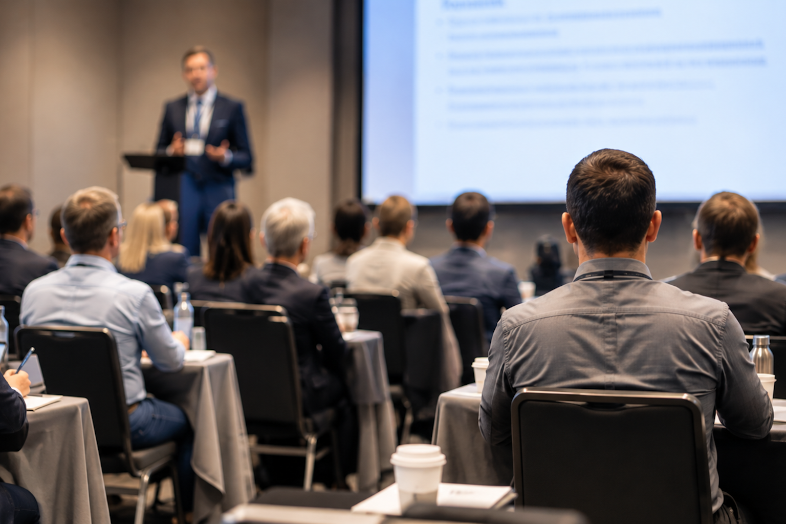 Professional Conference Audience - New York State Chiropractic Association